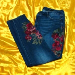 Nine West Jeans With Flower prints